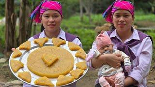 Tow To Make Banana Cake, Ginger growing process on farm | Ly Thi Ca