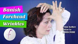 How To Get Rid Of Forehead Wrinkles Smooth Out Forehead Lines Forehead Wrinkles | FACEROBICS®