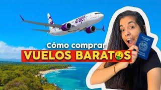 Como encontrar VUELOS BARATOS en ARAJET y aerolineas Low Cost