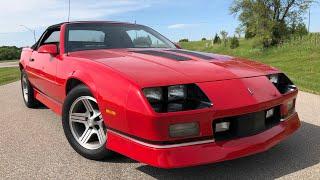 1988 Chevrolet Camaro IROC Z28 Auto, Convertible 69k miles Stock #1167