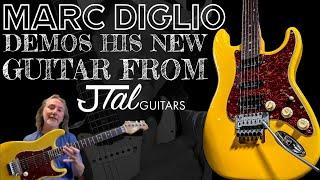 No Words Needed: Guitar Legend + My Creation, Marc Diglio with his JTal Guitar