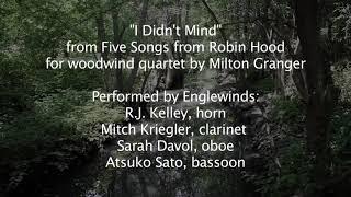 I Didn’t Mind performed by Englewinds at Teaneck Creek Conservancy