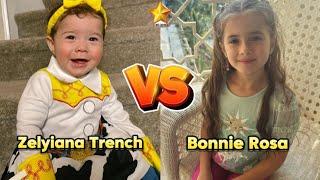 Bonnie Rosa (Ruby and Bonnie) Vs Zelyiana (The Trench Family) Natural Transformation  2024