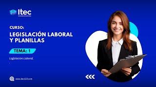 CLASE 01 - LEGISLACION LABORAL Y PLANILLAS (ENERO 2024)