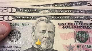 New 50 Dollar Star Note Bill Money Cash Currency