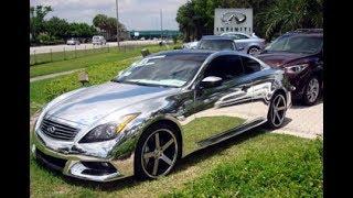 Custom Infiniti G37 IPL With Chrome Wrap, 500 HP Supercharger