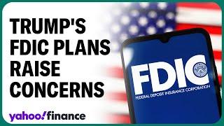 Fmr. FDIC chair concerned over Trump's plan for the agency