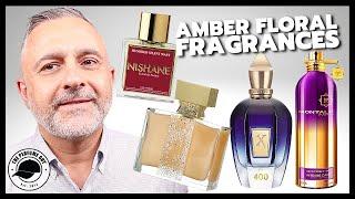 Top 15 AMBER FLORAL/FLORAL GOURMAND Fragrances | Favorite Amber Perfumes With Flowers