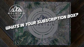 What comes in a Mountain Hunter subscription box?