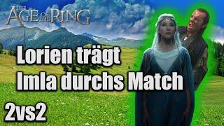 Lorien trägt Imladris aufm Rücken - 2v2 Age of the Ring - Schlacht um Mittelerde 2 AdH