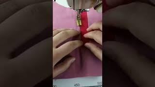 how to make perfect placket an easiest way.. #shorts #ytshorts #stitching #easytutorial  #placket