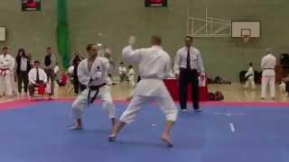 Eduard's kumite at K2 10th JKA England Championship