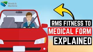 RMS Fitness to Drive Medical Form Explained – What Drivers and Medical Professionals Need to Know