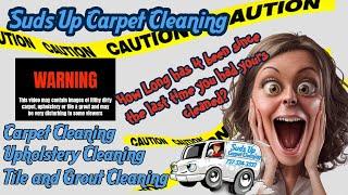 GROSS GROUT - Cleaning Suds Up Carpet Cleaning