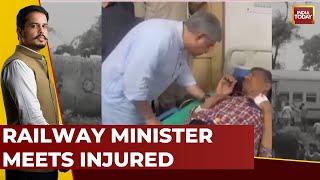 Railway Minister Ashwini Vaishnaw Meets Injured, Aims To Complete Restoration Tomorrow | India Today