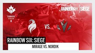 Canada Division 2020 Play Day 1 - Mirage vs. Nordik