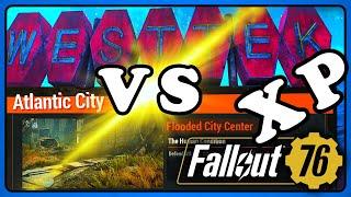 Fallout 76: Best XP Farm - Atlantic City vs Westtek