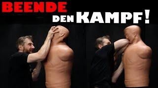 K.O. in SEKUNDEN - heftiger GEGENANGRIFF! Nahkampf-Kombination der Combatives in der Notwehr