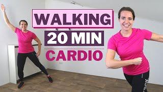 20 Minute WALKING WORKOUT for WEIGHT LOSS – Low Impact Exercises Only