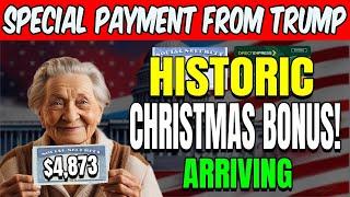 Christmas Bonus Alert: $4,873 Special Payment From Trump for SSI and SSDI Recipients Announced!