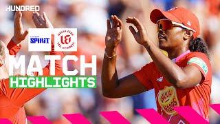 Hayley Matthews heroics at Lord's!  London Spirit v Welsh Fire