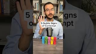 5 Subtle Signs of Contempt in Relationships