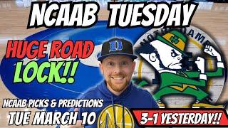 College Basketball Picks Today Tuesday 3/11/2025 | Free NCAAB Best Bets & Predictions