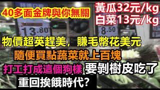 蔬菜漲價500%，百姓叫苦不迭要剝樹皮吃，工資3000電費要1000，物價超英甩美，要進入挨餓的年代，大環境都在失業，令人多麼心酸|#經濟#無修飾的中國#大陸經濟