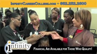 Infinity Career College TV Spot — Barbering & Cosmetology (Female Announcer)