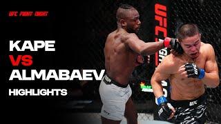 Fight : Manel Kape vs Asu Almabaev Highlights 2025