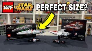 LEGO Star Wars Acclamator & Home One Starcruiser Review