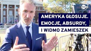 Teorie spiskowe i emocje graniczące z wybuchem przemocy. Wybory w USA okiem Piotra Kraśki @TVN24