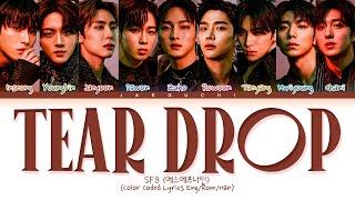 SF9 - Tear Drop Lyrics (Color Coded Lyrics)