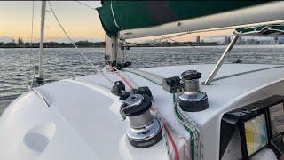 RAW Sailing: Lagoon 410 Leaving the GOLD COAST EP 1