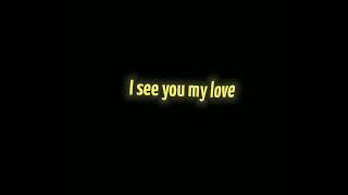 Only you, | WhatsApp status |Black screen lyrics |