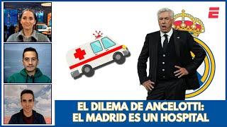 REAL MADRID es un HOSPITAL. Las LESIONES vuelven a tener a ANCELOTTI en un DILEMA | Exclusivos