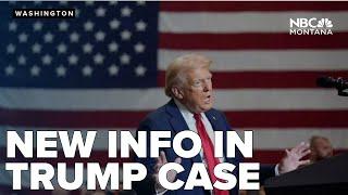 Special Counsel Jack Smith's team reveals new evidence in court filings in Trump 2020 election case