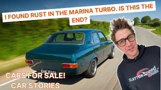 Supplying a Car to the BBC and Finding rust on My Marina Turbo | Ben's Car Stories