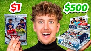 $1 vs $500 Football Cards