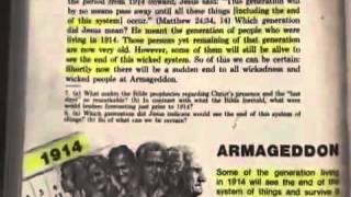 1 Jehovah's Witnesses   Watchtower   2010 Generation of 1914 Change   Part 2