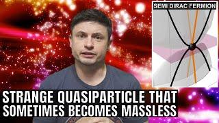 Quasiparticle That Only Has Mass When Moving In One Direction