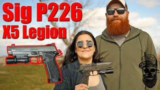 New Sig P226 X5 Legion First Shots: The Best Sig Sauer Pistol Ever?