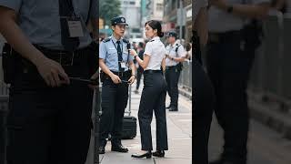这女警身材无敌了 #行政警察 #police #警察