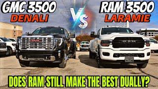 2024 RAM 3500 Laramie VS GMC Sierra 3500 Denali: Who Has The Better 1 Ton Dually?