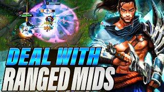 How to beat RANGED MID LANERS as Yasuo!