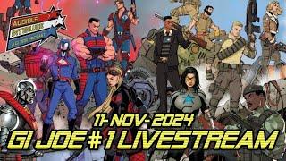 GI Joe #1 from Skybound: Audible Interlude Livestream 11-NOV-2024