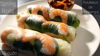 Rouleaux de printemps | Vietnamese Spring Rolls | Spring rolls | Spring rolls recipe