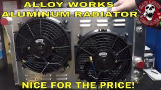 ALLOYWORKS ALUMINUM RADIATOR UNBOXING AND REVIEW