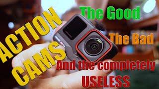 Action cam test  -  The good, the bad and the completely useless