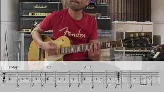 [5분 기타 레슨] 23. Minor Blues Progressions 마이너 블루스 진행